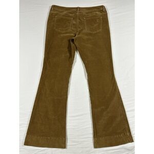 VNTGE LIZ CLAIBORNE CLASSIC FIT FLARE CORDUROY PANTS WOMEN SIZE 14 BROWN 90S Y2K